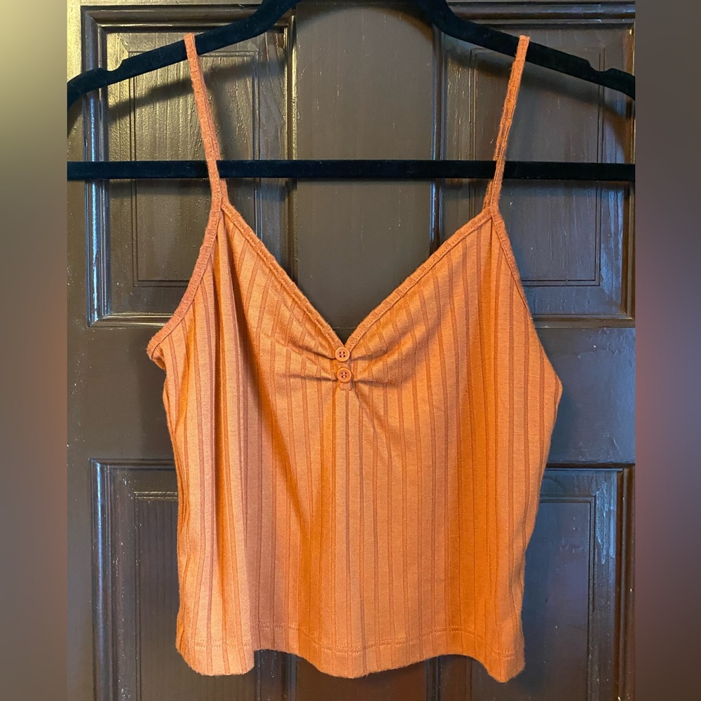 Orange Crop Top